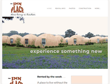 Tablet Screenshot of innplacebrenham.com